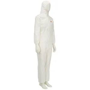 3M™ Protective Coverall 4545 Type 5/6 White M - Single