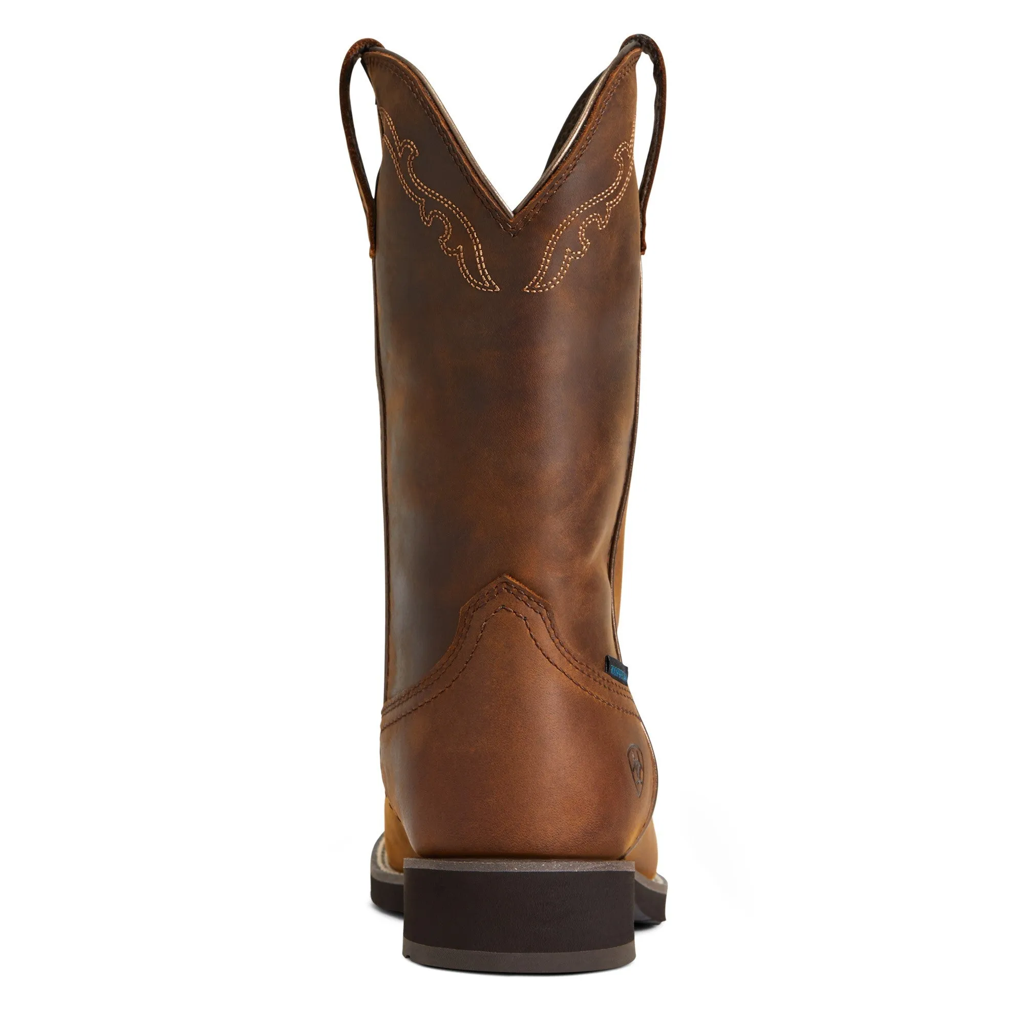 Ariat Ladies Delilah Brown Round Toe Waterproof Boots 10040272