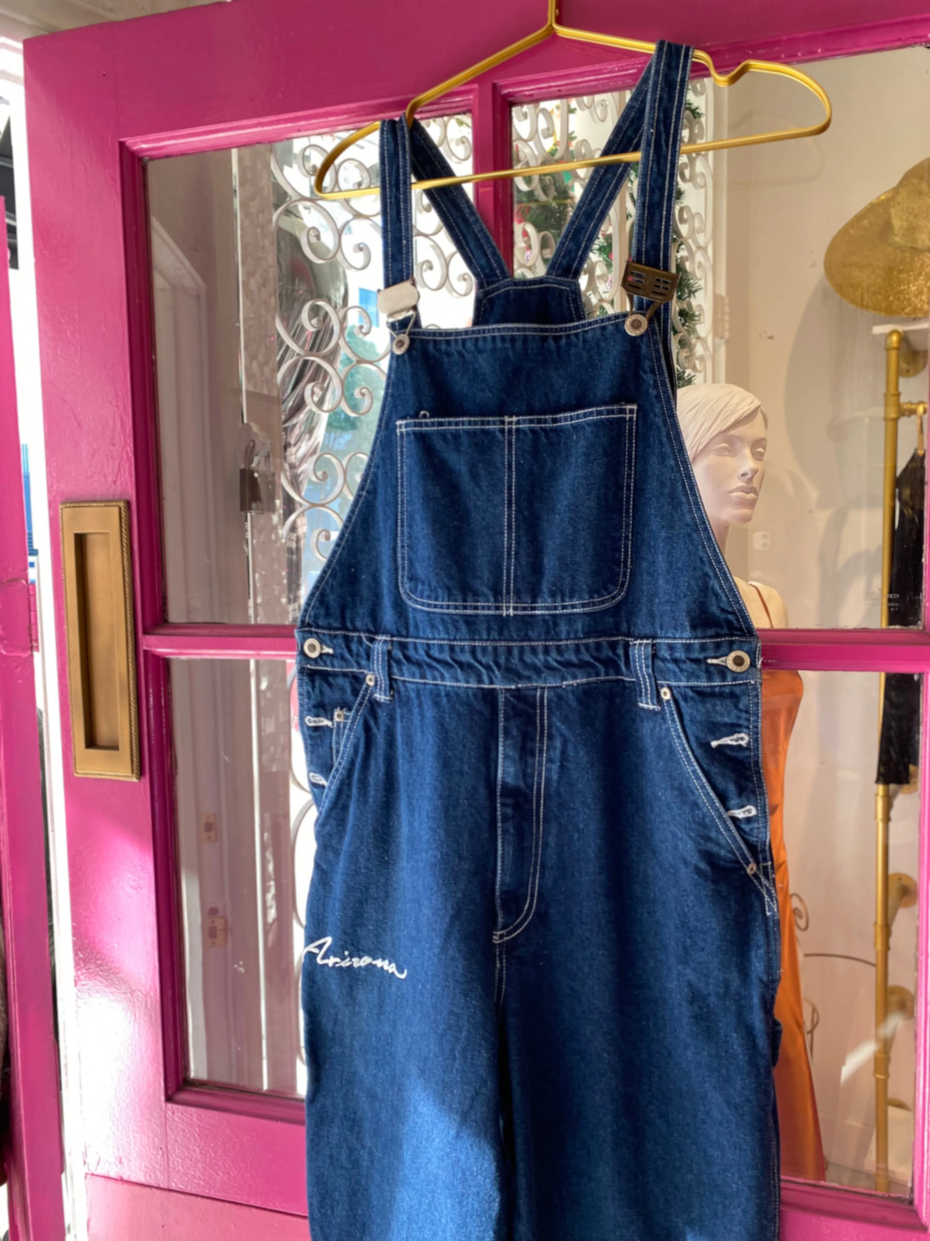 Arizona Embroidered Overalls