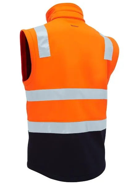 Bisley Taped Two Tone Hi Vis 3 in 1 Soft Shell Jacket (BJ6078T)