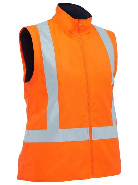 Bisley Womens Taped Hi Vis 5 in 1 Rain Jacket (BKL6975)