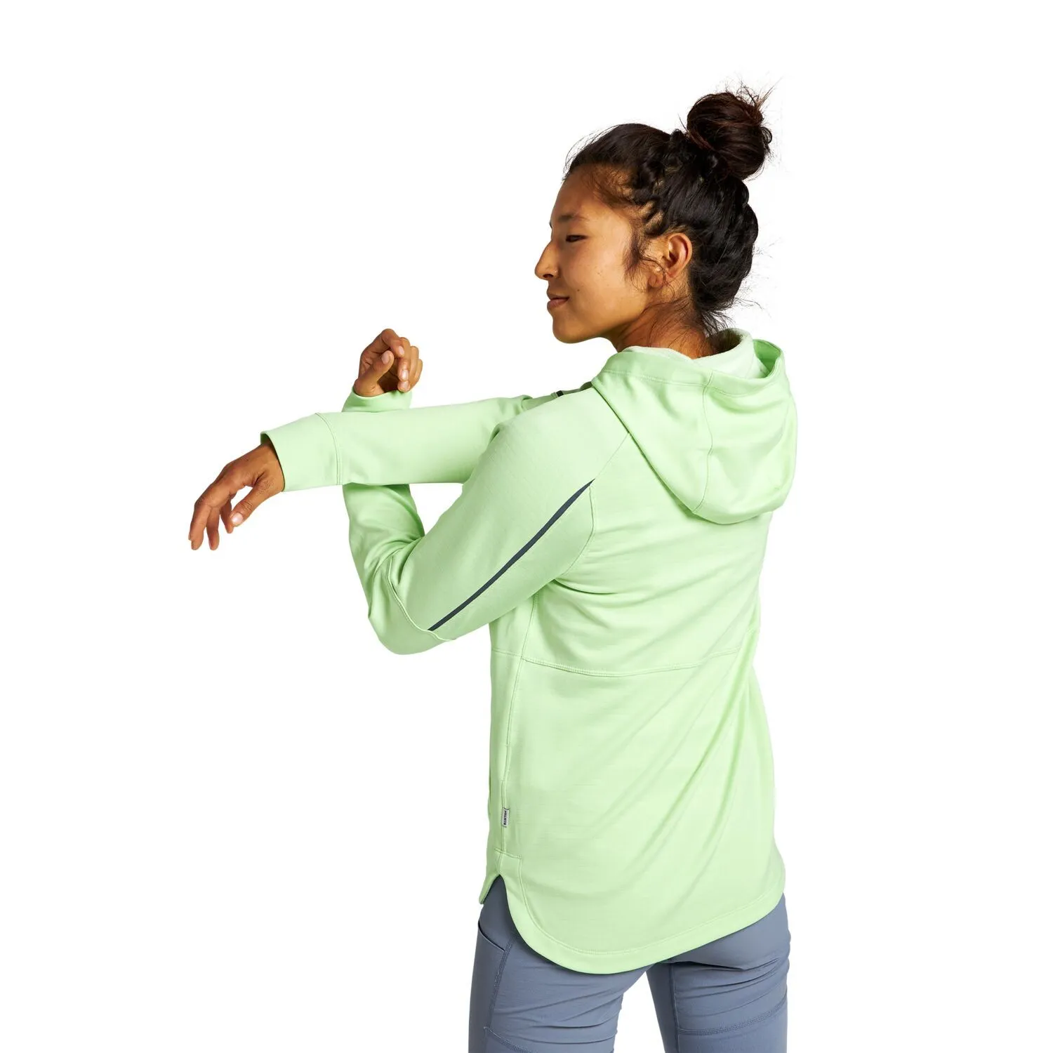 BURTON Multipath Grid Fleece Pullover Women's Paradise Green