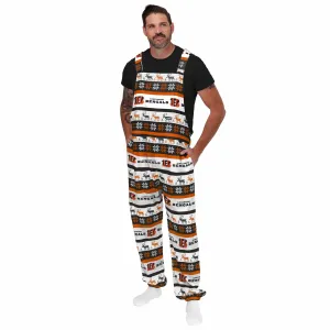 Cincinnati Bengals NFL Mens Ugly Home Gating Bib Overalls