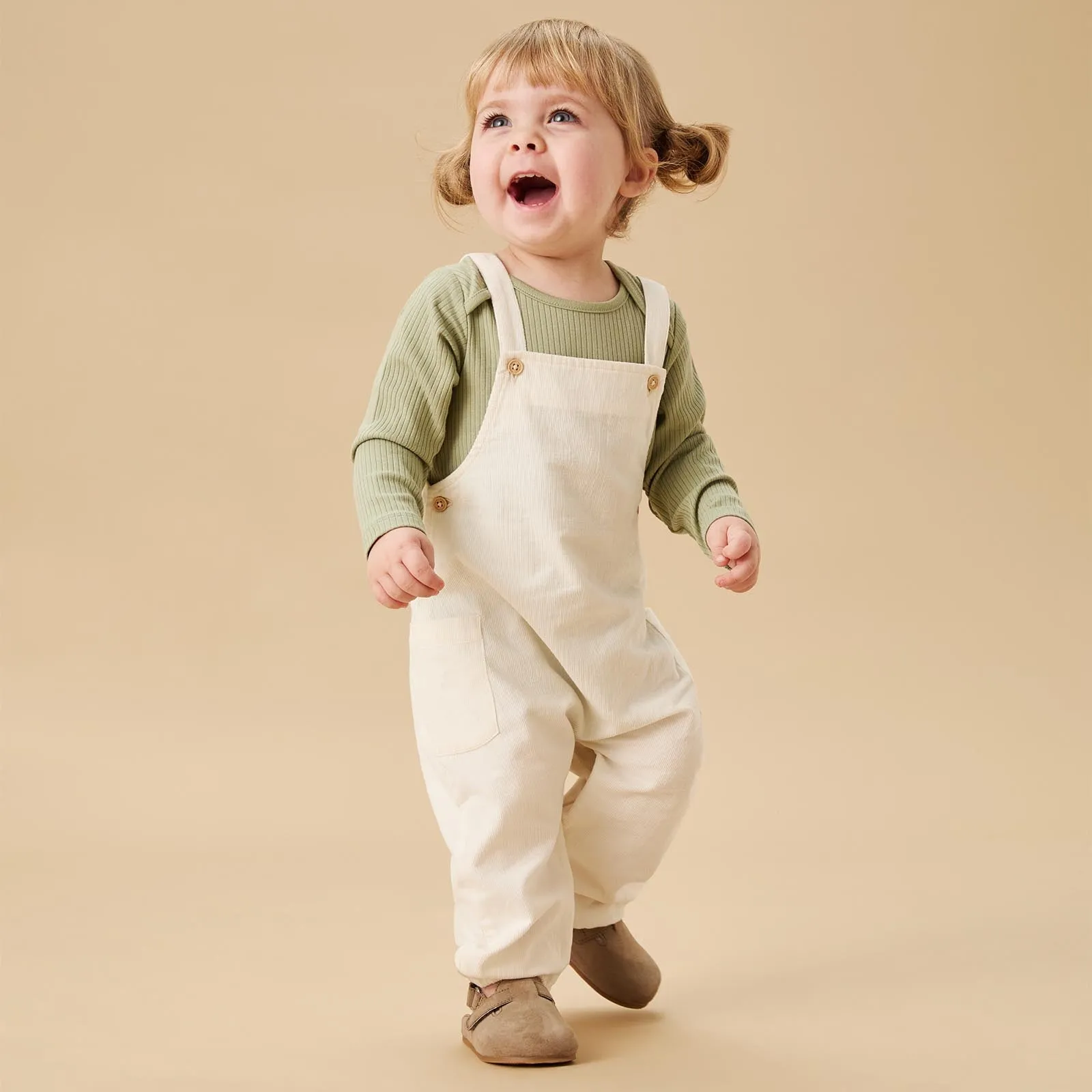 Corduroy Relaxed Overalls