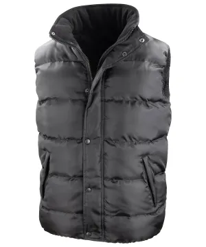 Core Nova Lux padded gilet | Black