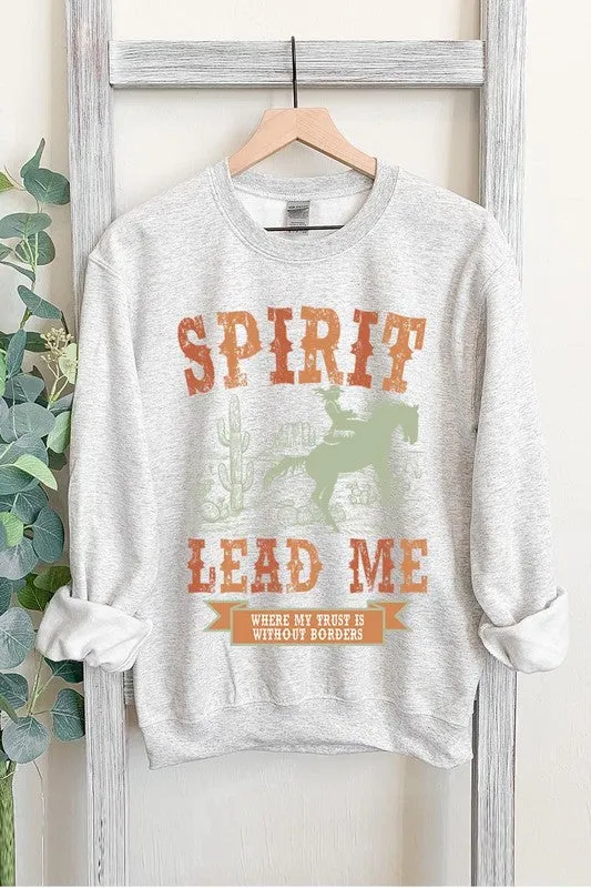 Desert Worship Spirit Graphic Fleece Sweatshirts