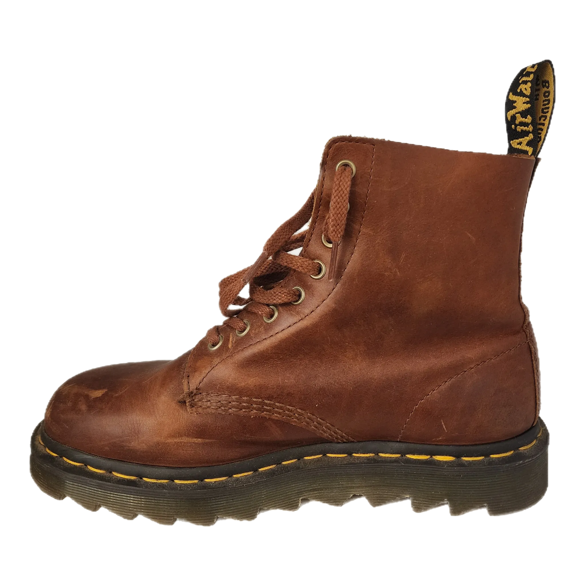 Doc Martens Brown Leather Boots - Size 9