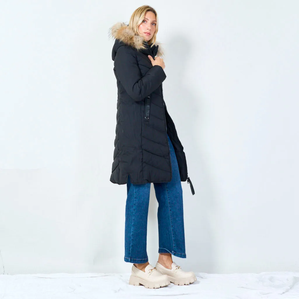 Elegant padded winter coat wholesale