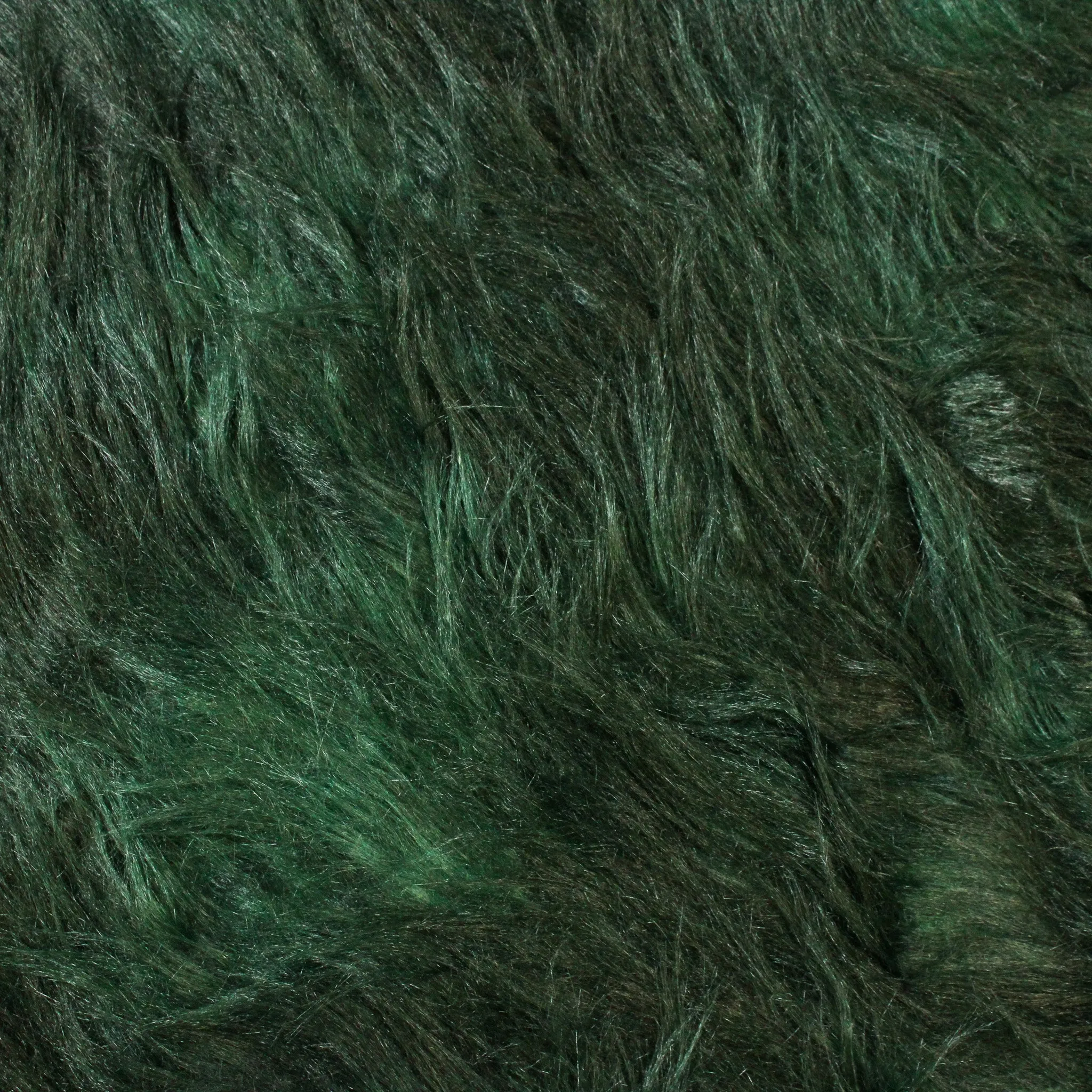 EMERALD LONG PILE FAUX FUR