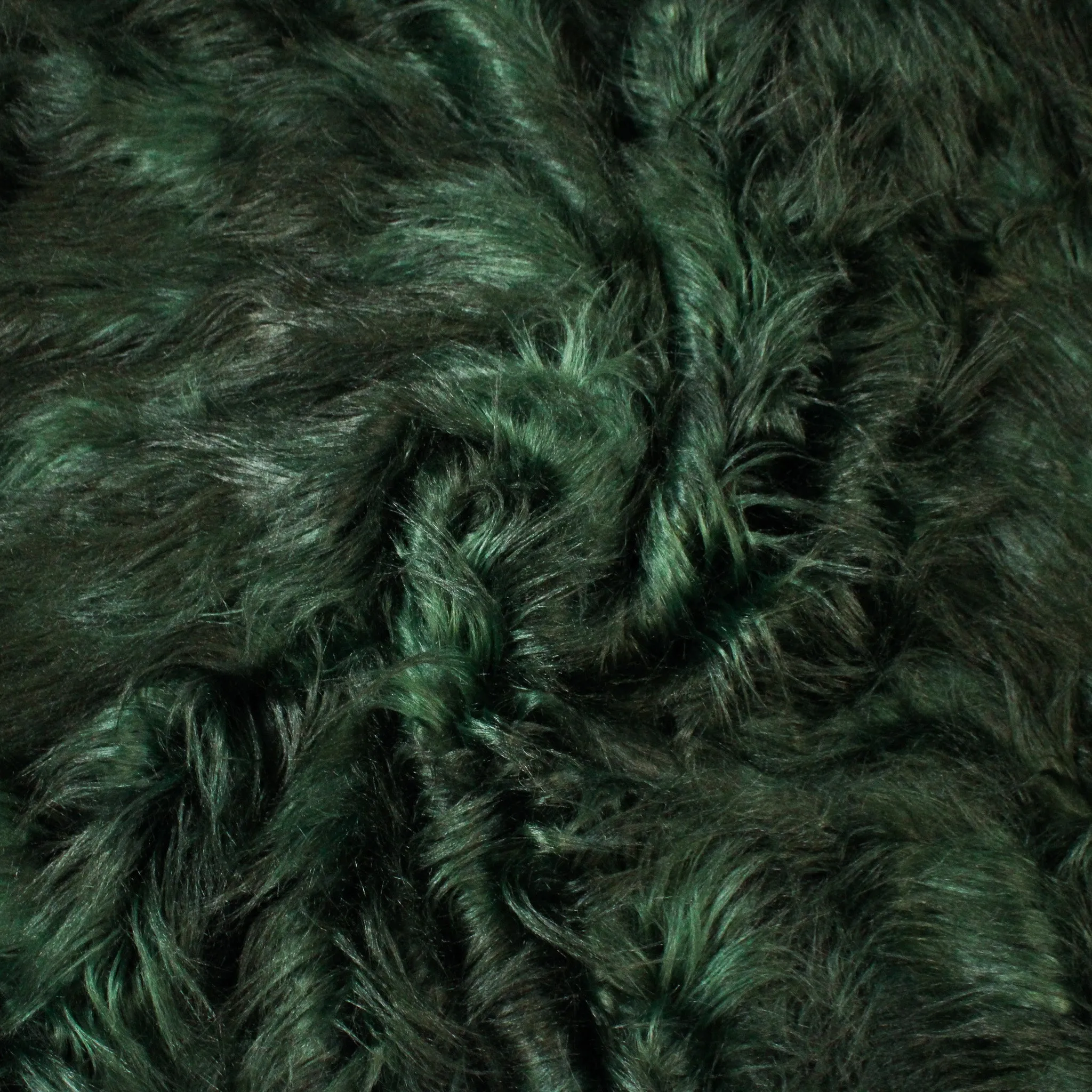 EMERALD LONG PILE FAUX FUR