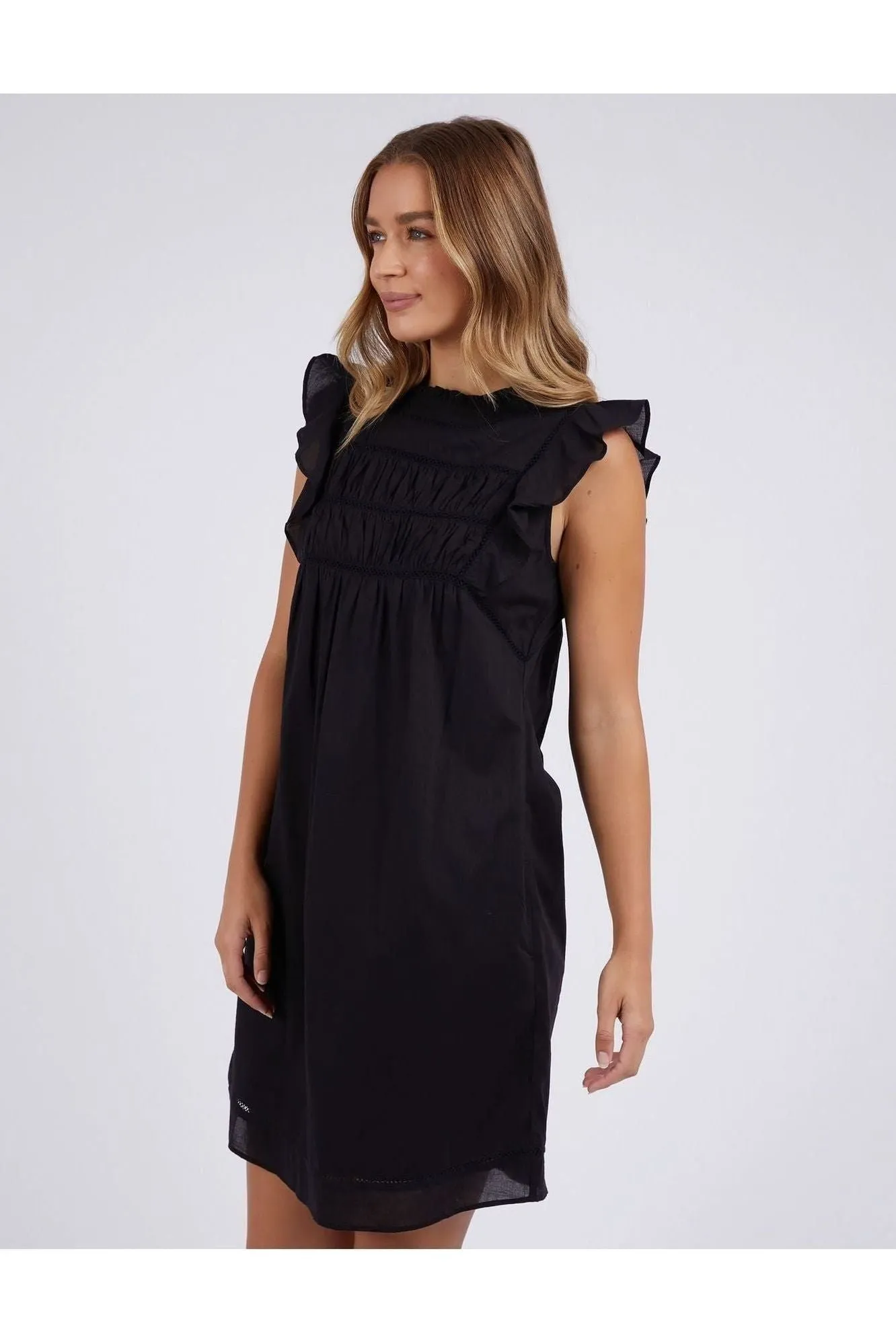 FOXWOOD FREYA DRESS - BLACK