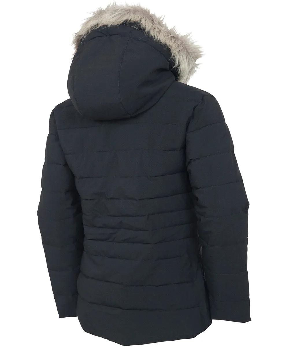 Girls' Chloe Waterproof Insulated Stretch Jacket With Detachable Faux Fur Ruff