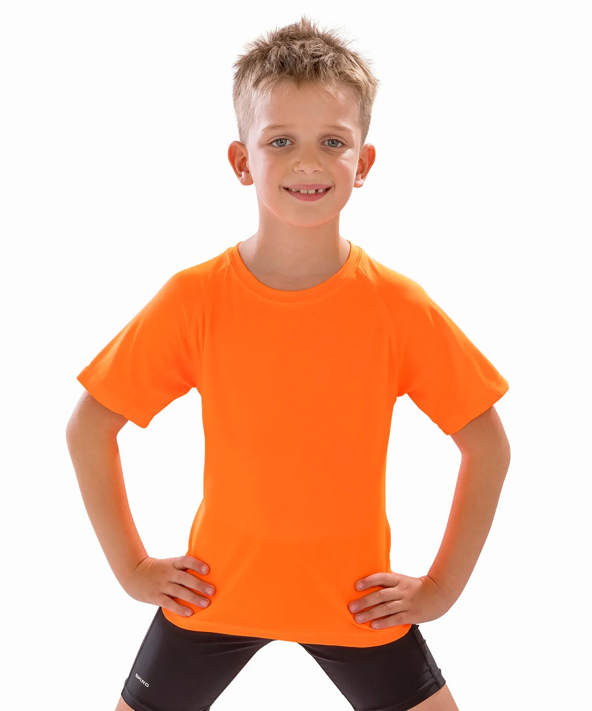 Junior performance aircool tee | Flo Green