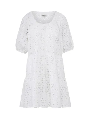 Kelly Dress Fresh White Seaside Eyelet