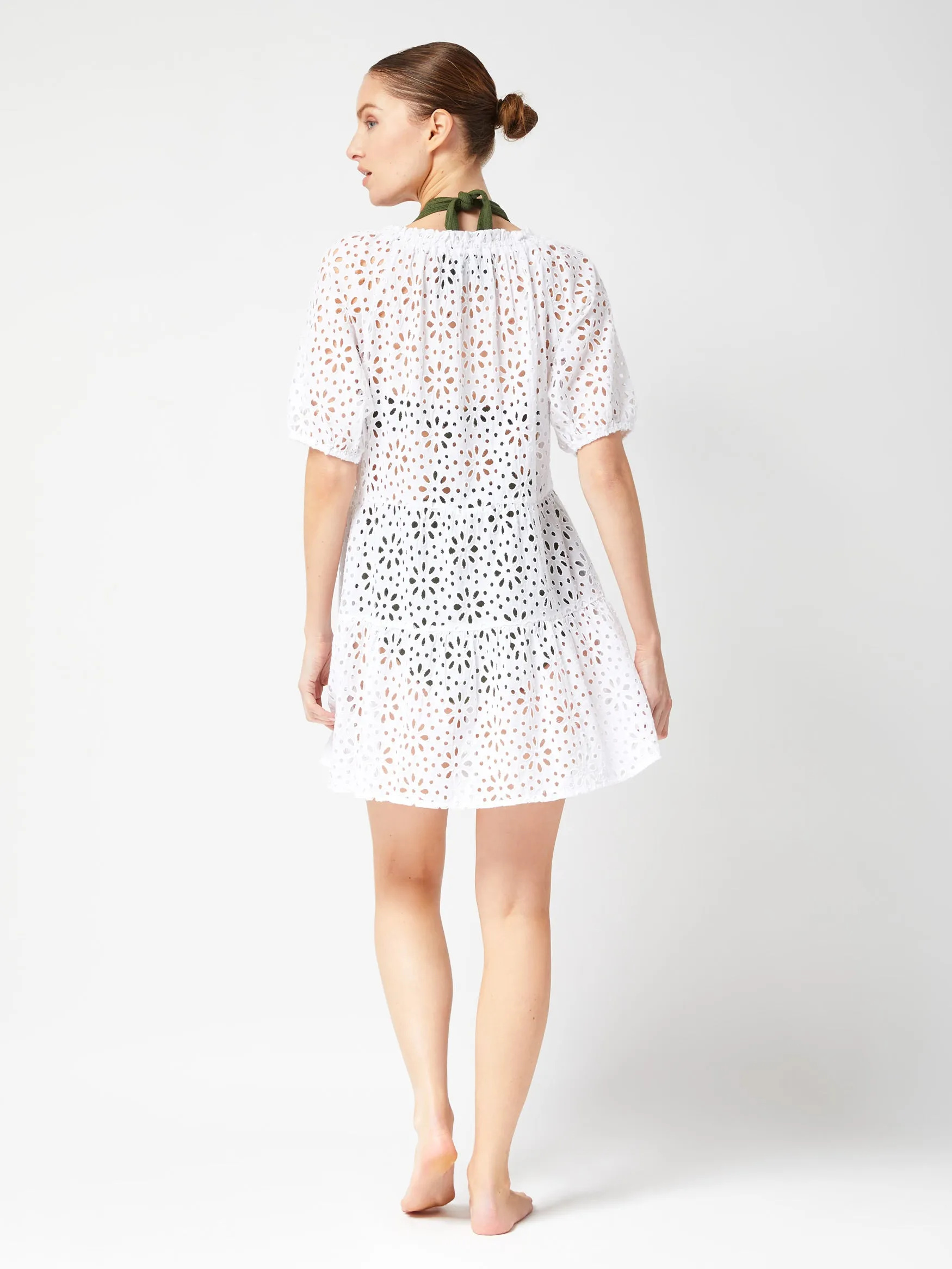 Kelly Dress Fresh White Seaside Eyelet