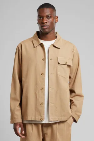 Kelp Beige Kangos Canvas Jacket Dedicated