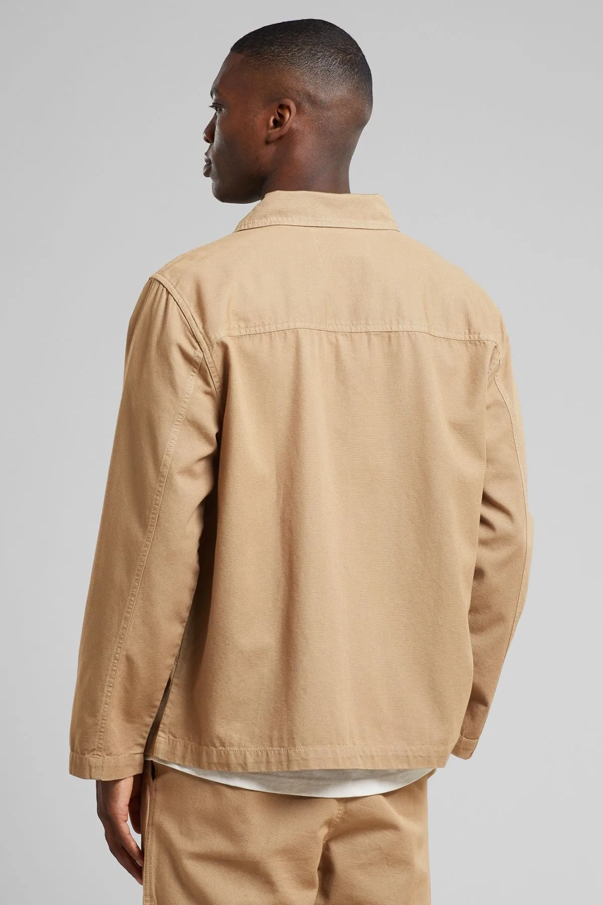 Kelp Beige Kangos Canvas Jacket Dedicated