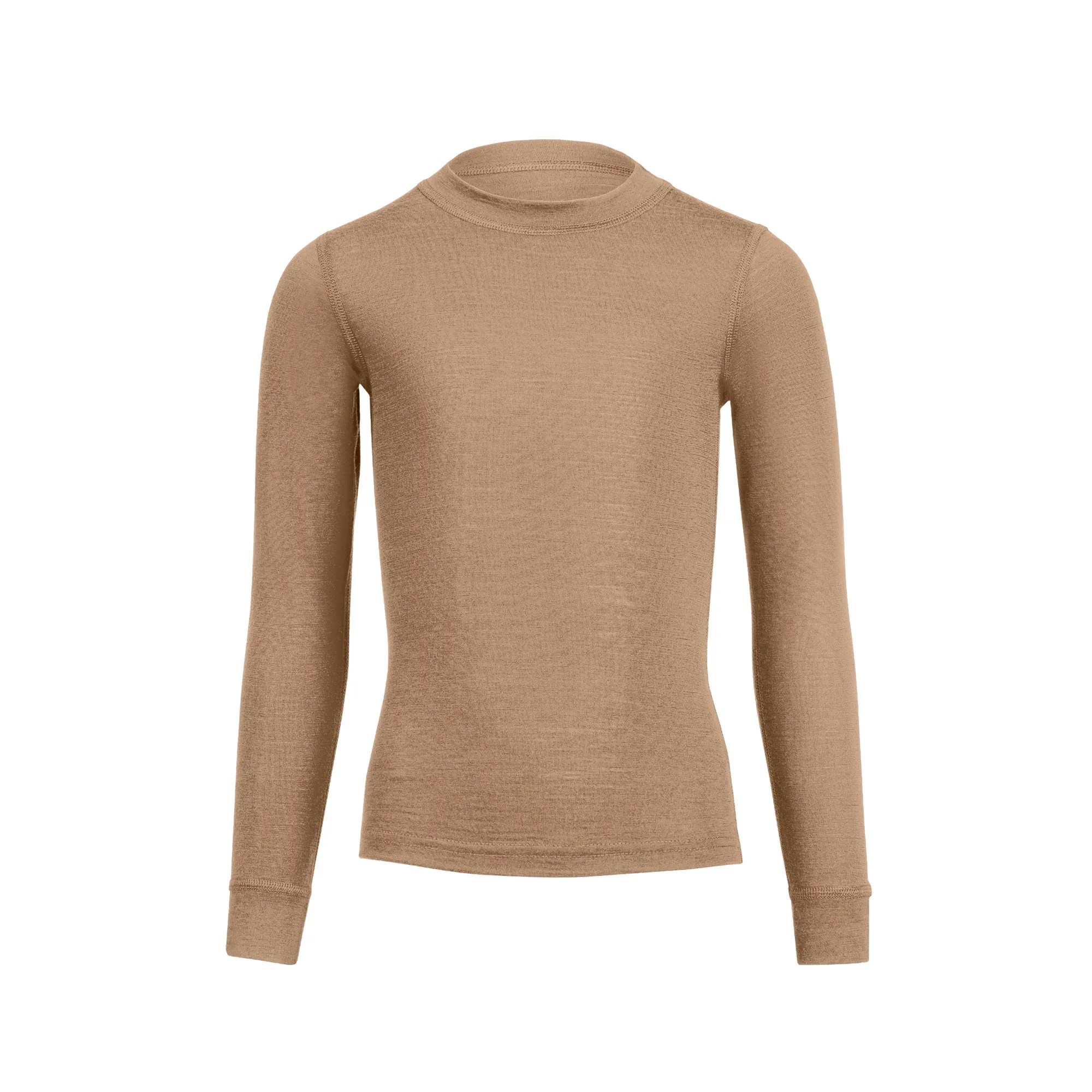 Kids' 160 Thermal Long Sleeve Crew Beige