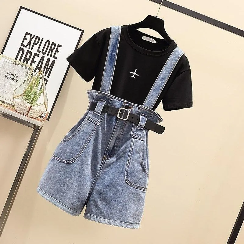 Korean Outfit Dungarees