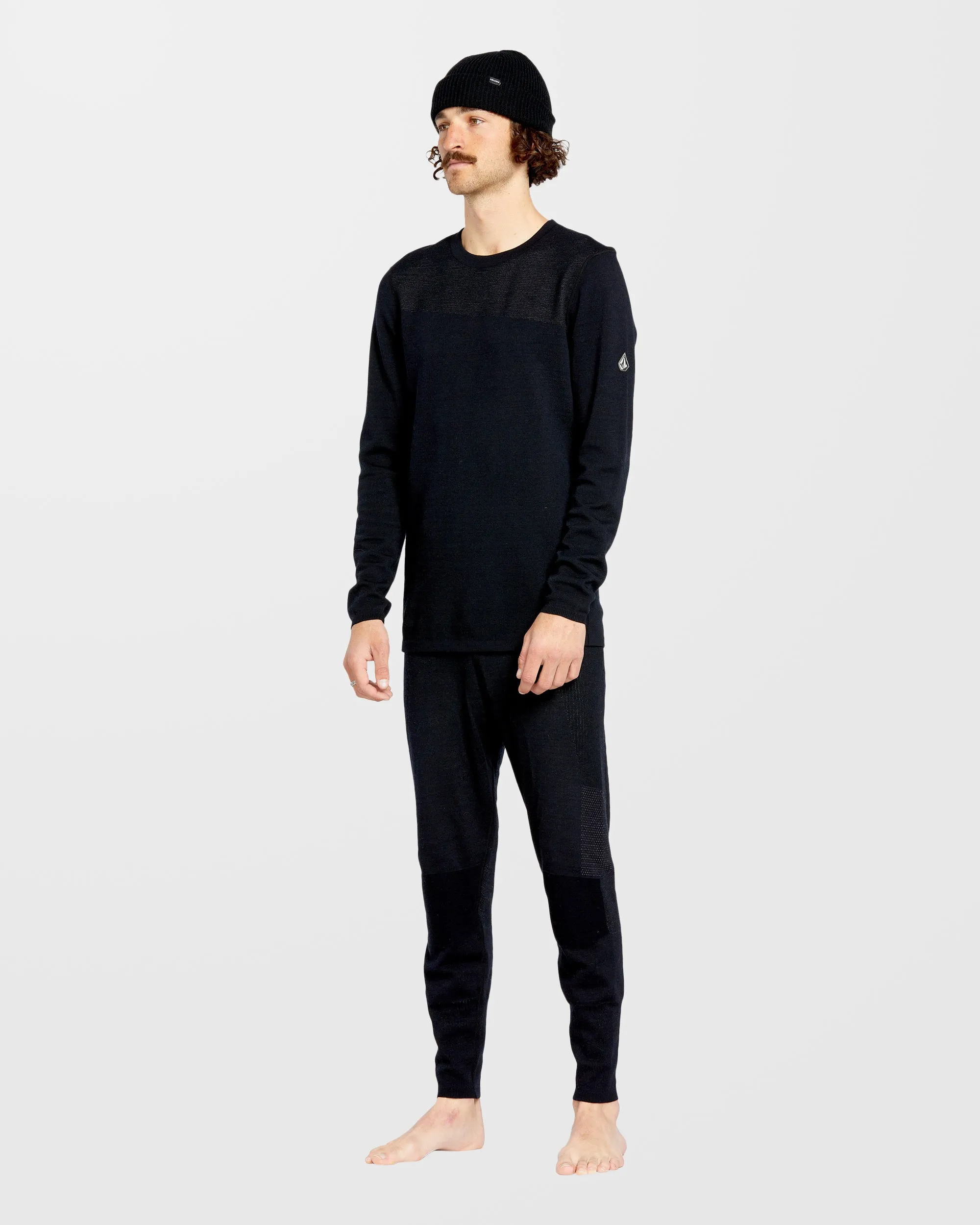 M Engineered Base Layer Top - Black