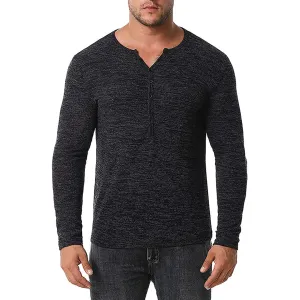 Men Casual Soft Cotton Waffle Knit Soft Sweater