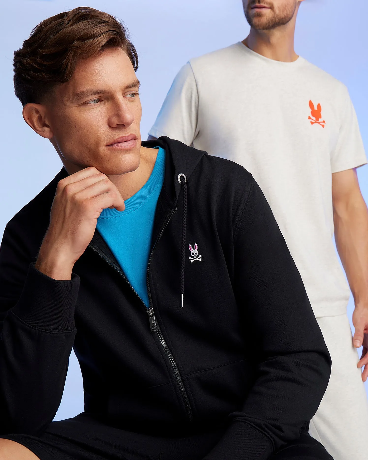 MENS CLASSIC FRENCH TERRY ZIP HOODIE - B6H826ARFT