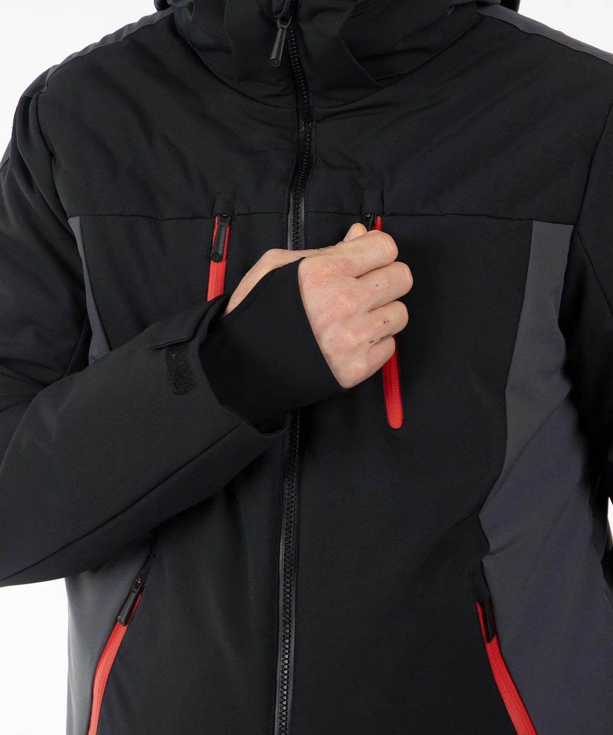 Men's Paul Waterproof Stretch Jacket with Removable Hood