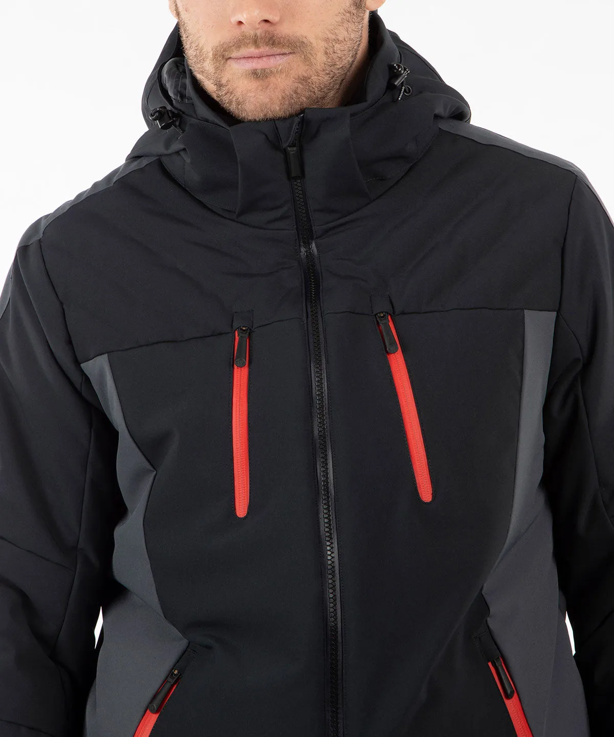 Men's Paul Waterproof Stretch Jacket with Removable Hood