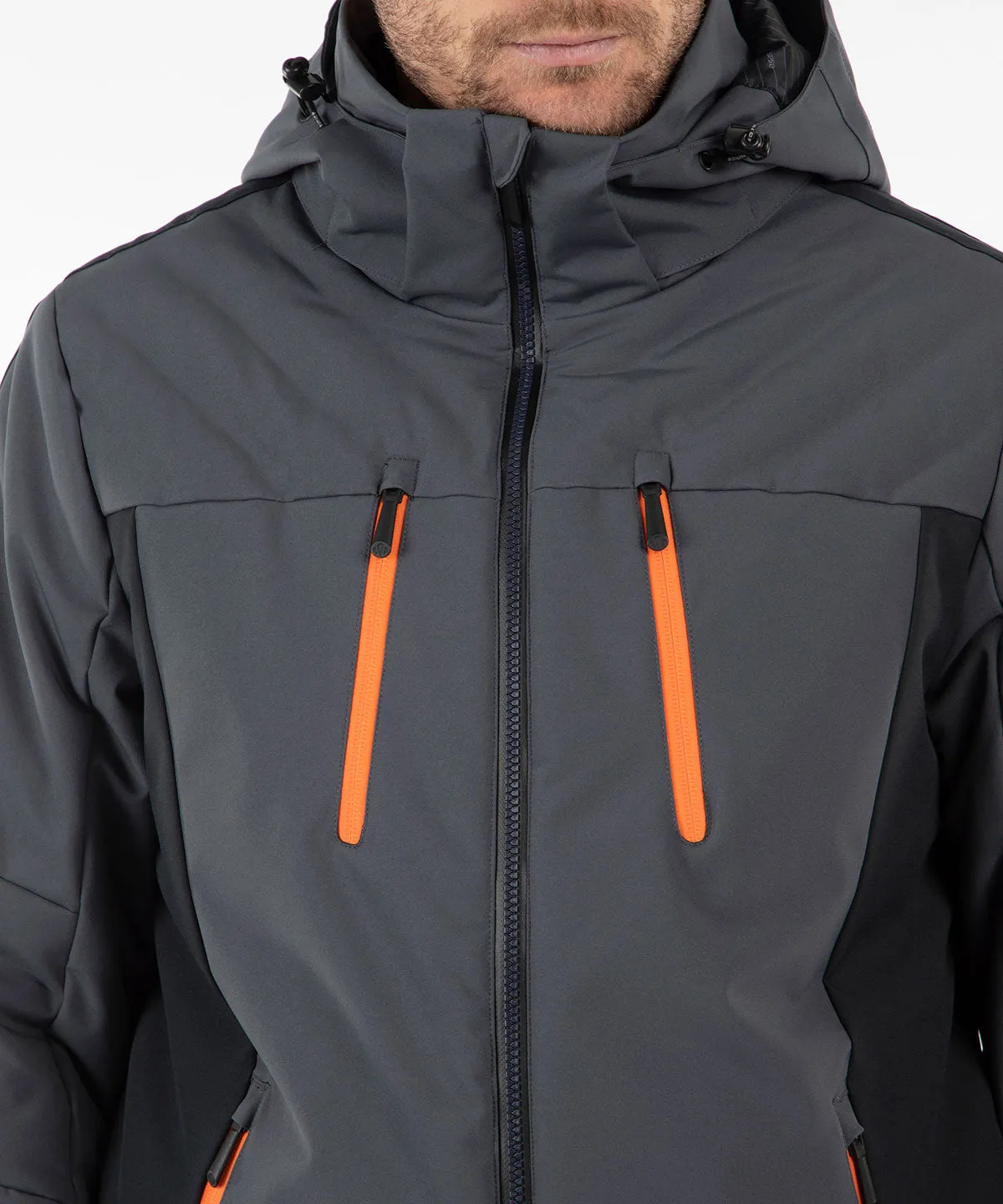 Men's Paul Waterproof Stretch Jacket with Removable Hood