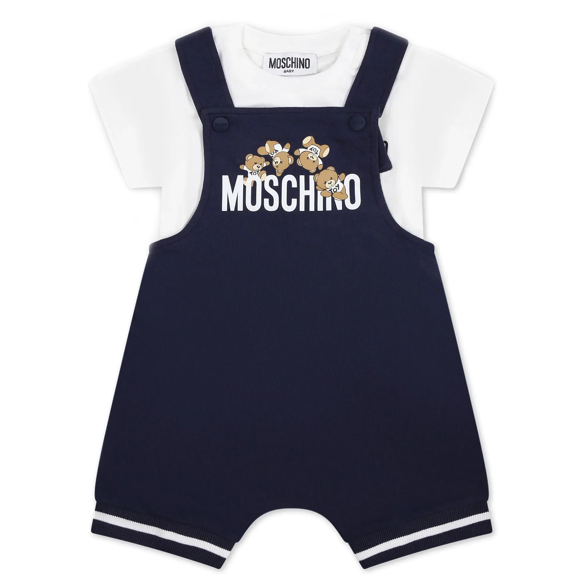 Moschino Baby Boys Overalls Ensemble