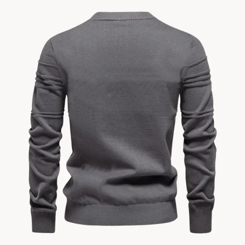 PAUL | MENS PULLOVER WITH DIAMOND PATTERN