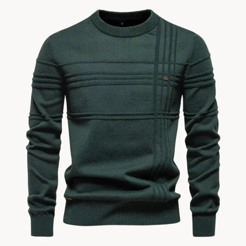 PAUL | MENS PULLOVER WITH DIAMOND PATTERN