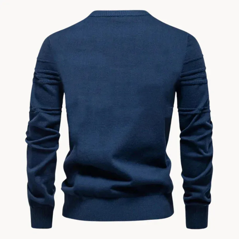 PAUL | MENS PULLOVER WITH DIAMOND PATTERN