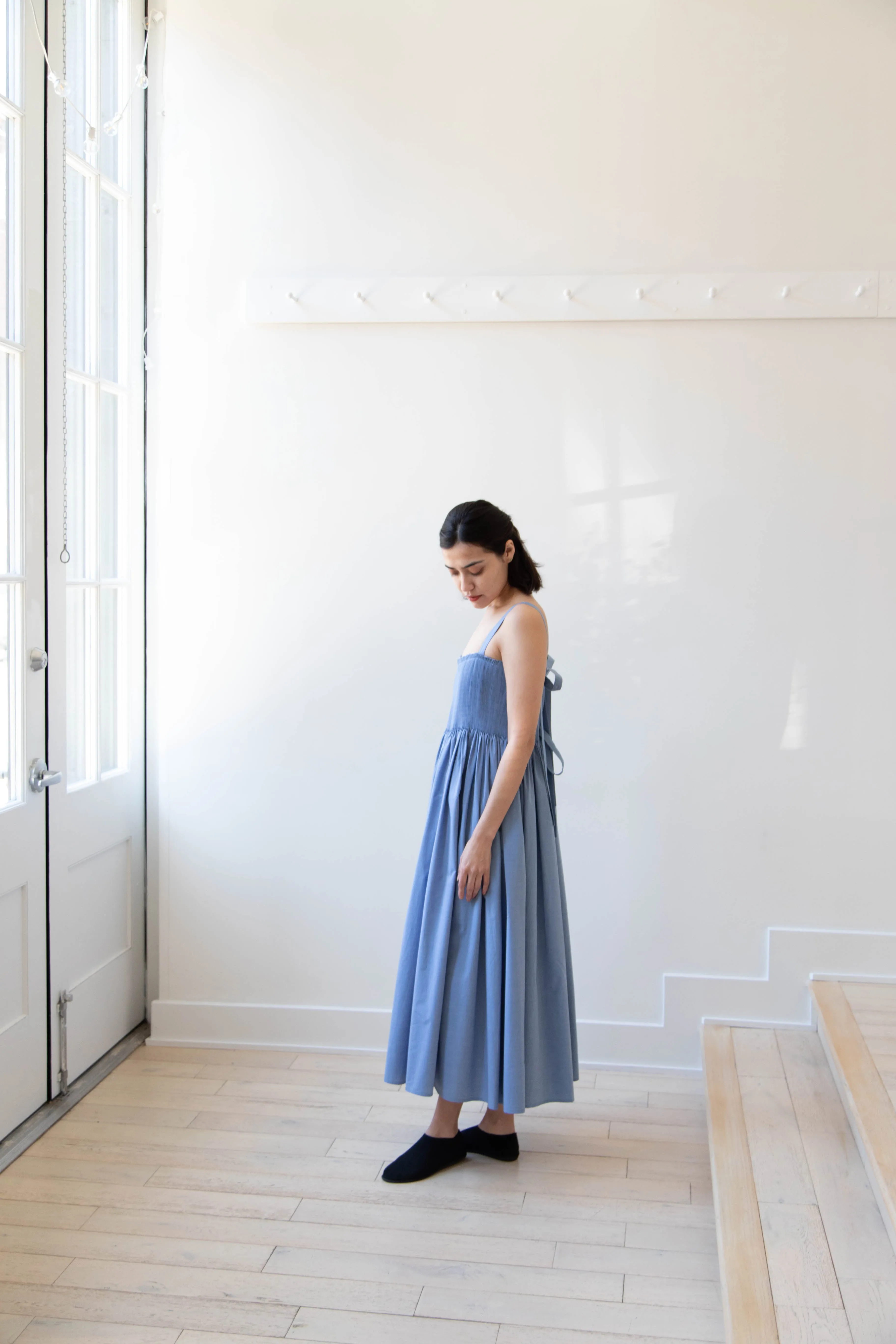 Renata Brenha | Gal Dress in Blue Cotton