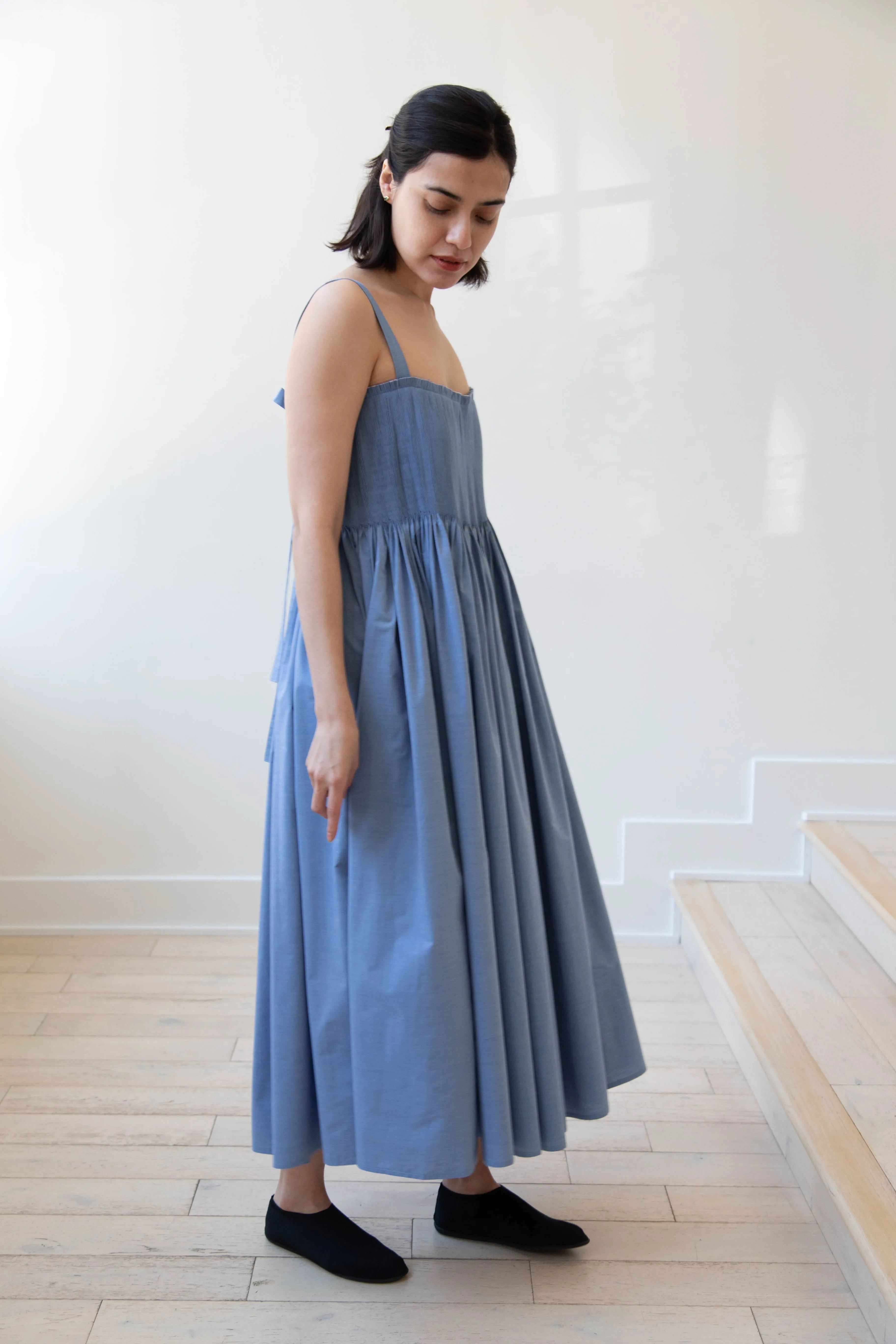 Renata Brenha | Gal Dress in Blue Cotton