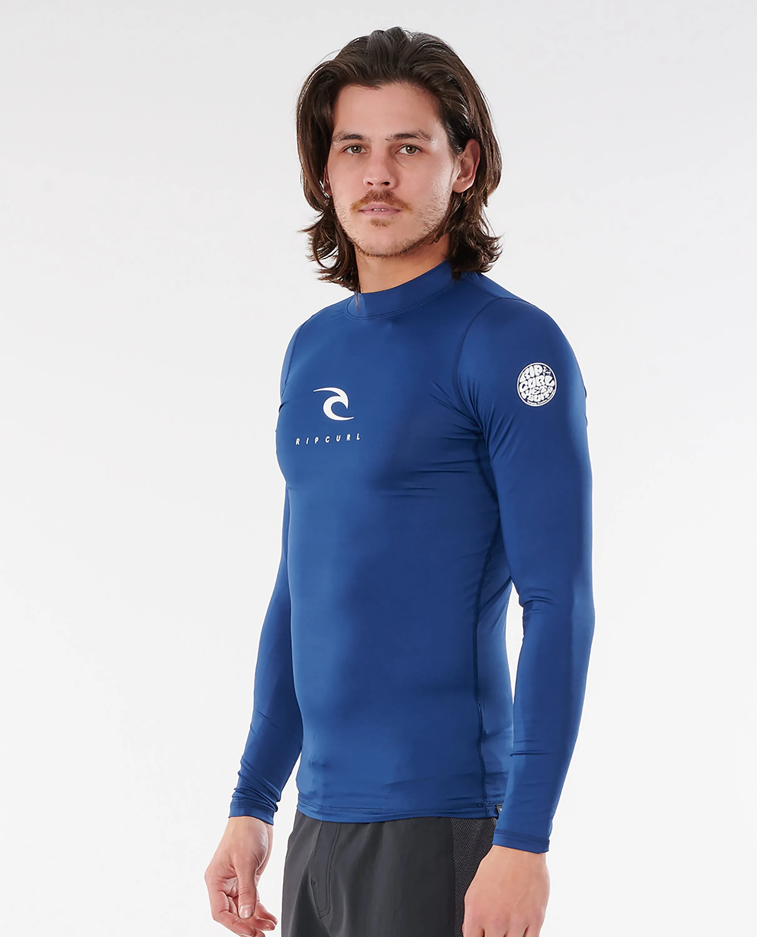 Rip Curl Mens Corps Long Sleeve Rash Vest