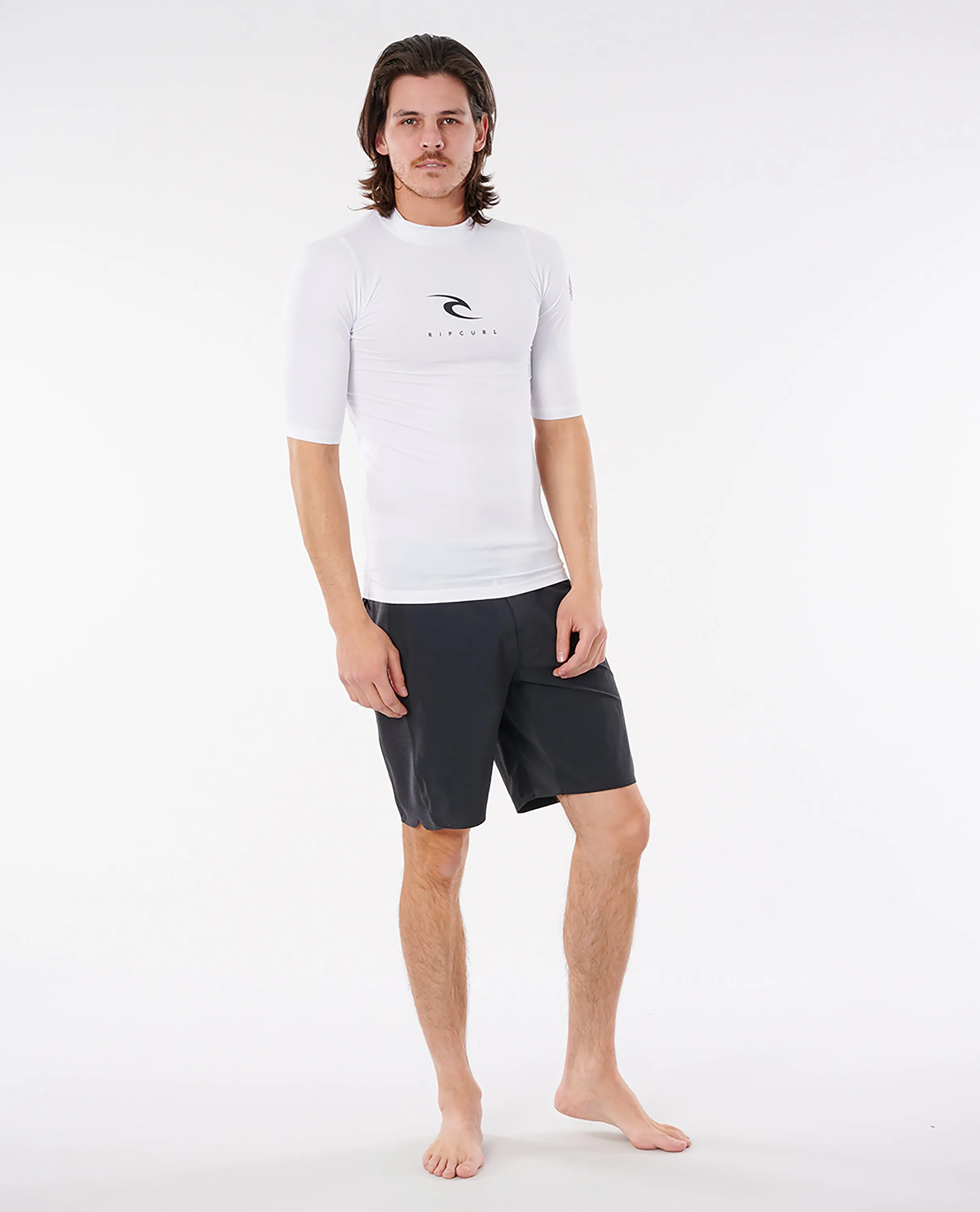 Rip Curl Mens Corps Short Sleeve Rash Vest