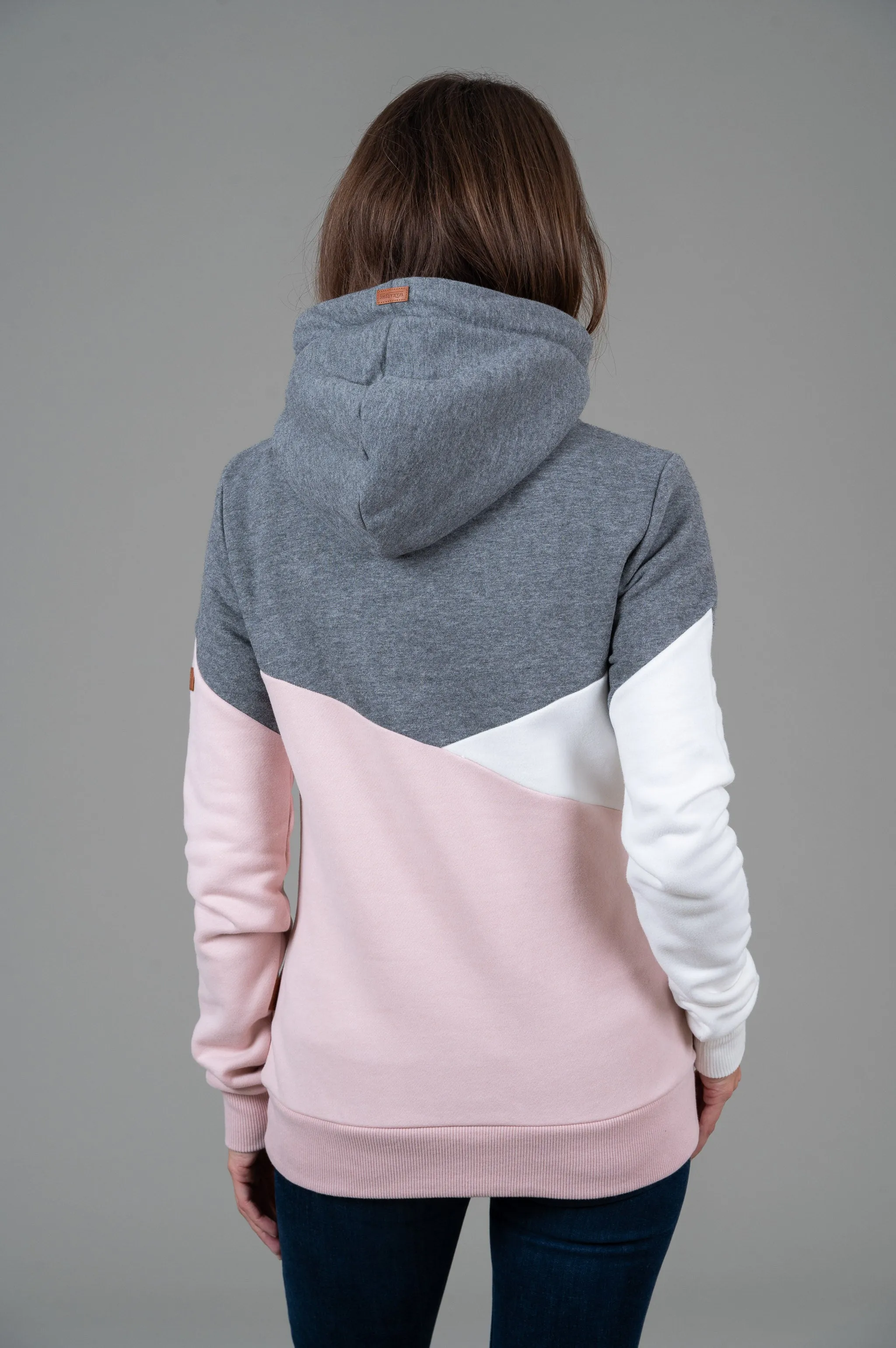 Roxy Sepia Rose Mix Half-Zip Hoodie