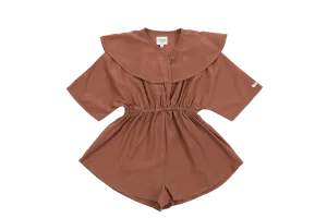 Silia Playsuit | Rust