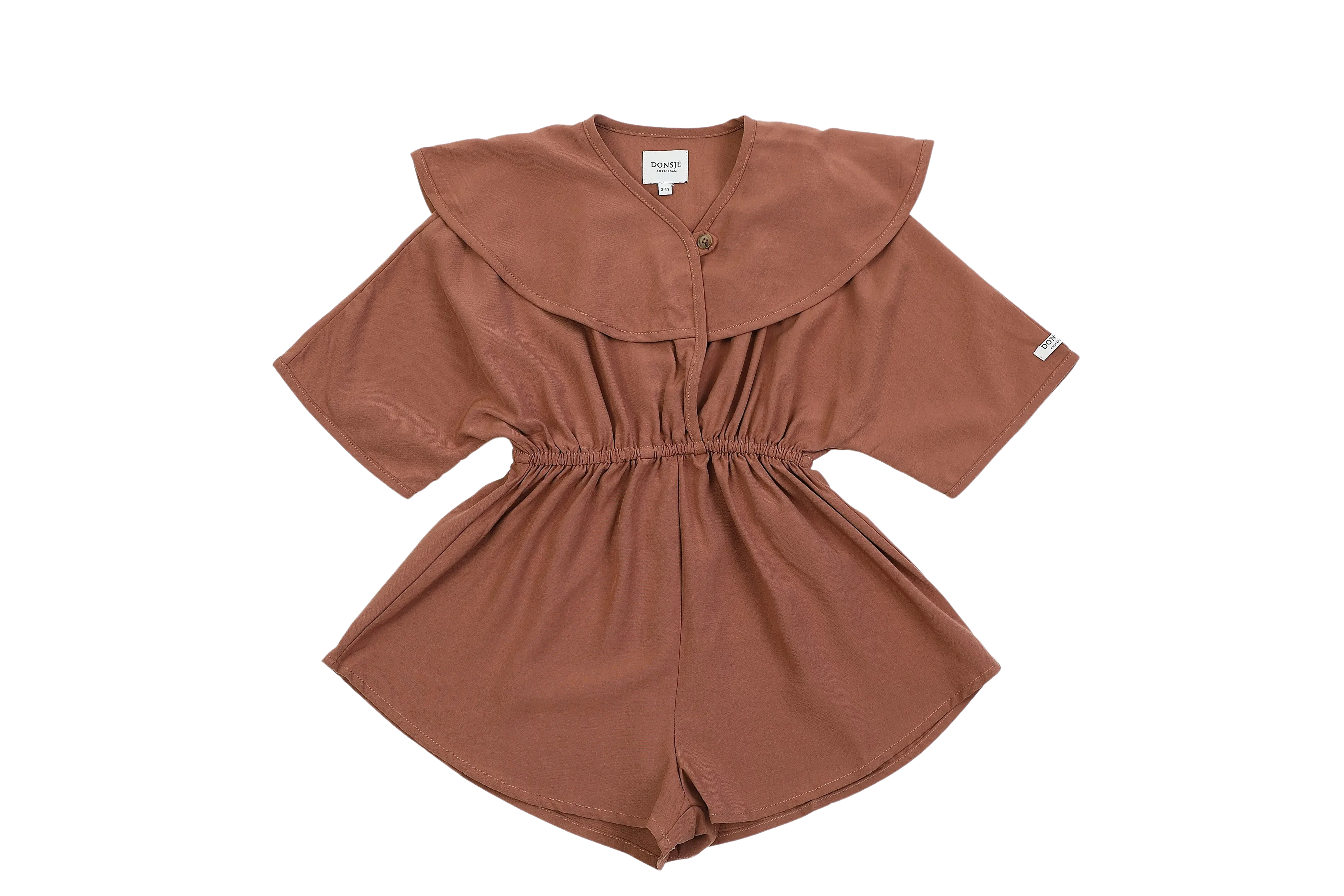 Silia Playsuit | Rust