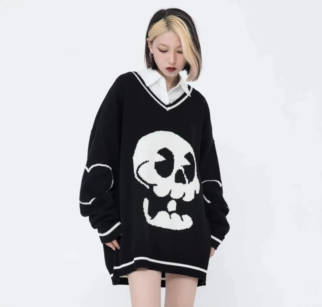 Skeletor Sweater