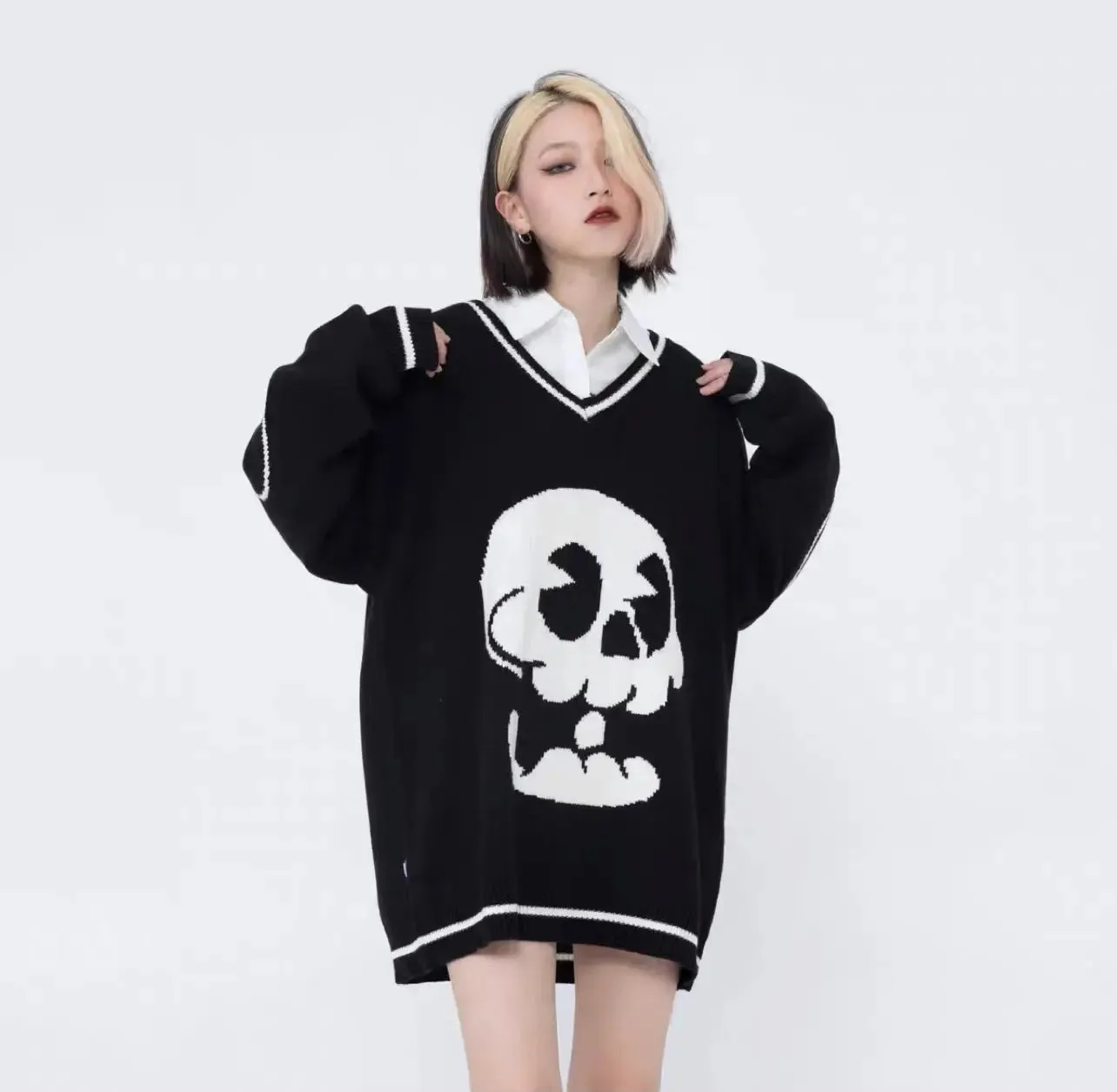 Skeletor Sweater