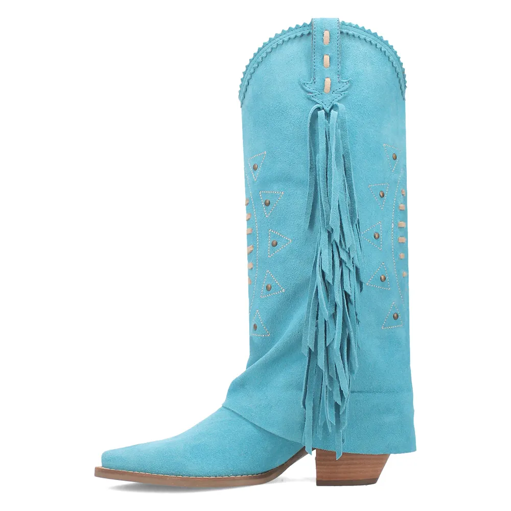 Spirit Trail Studded Snip Toe Cowboy Boots