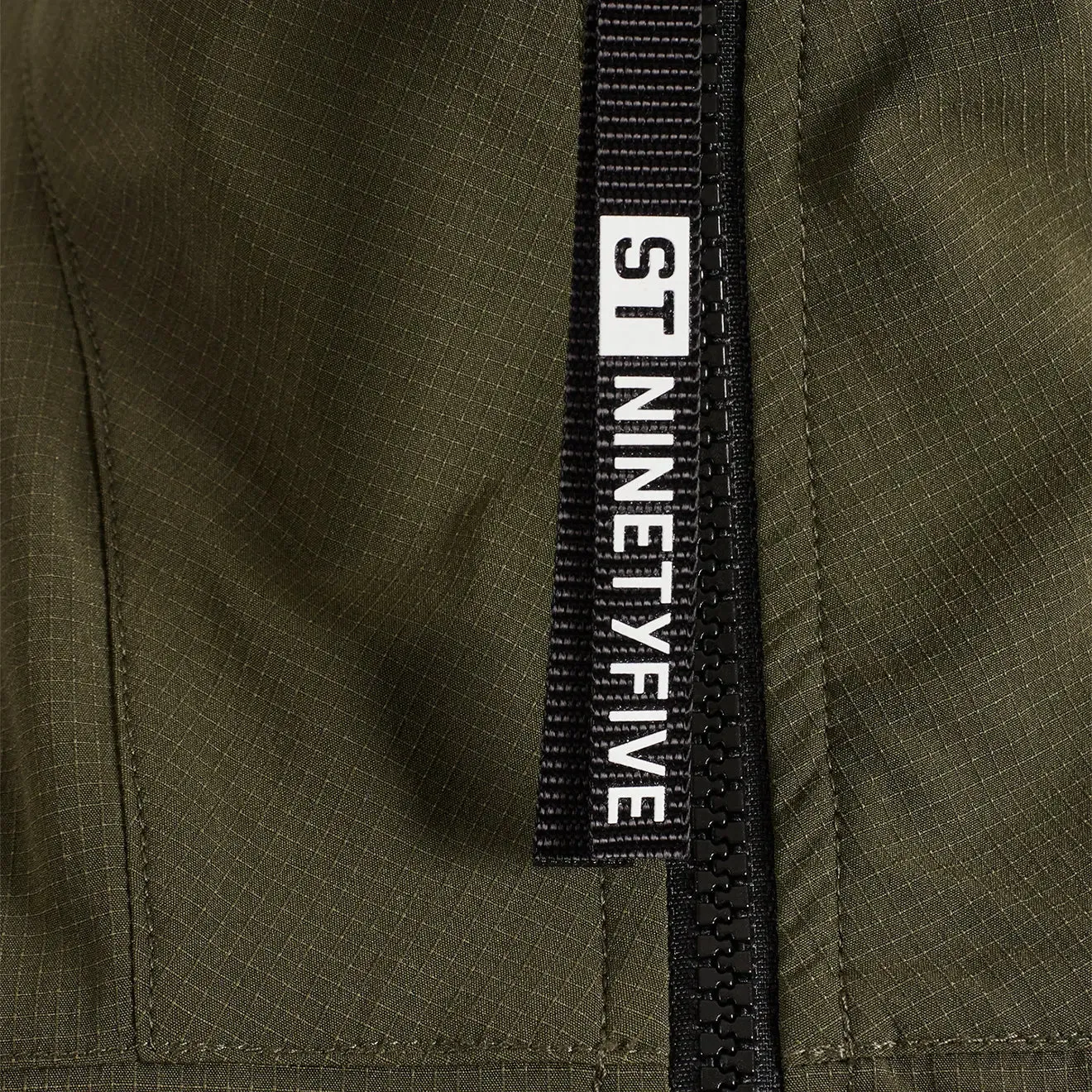 ST95 4 Way Stretch Zip Through Jacket Olive