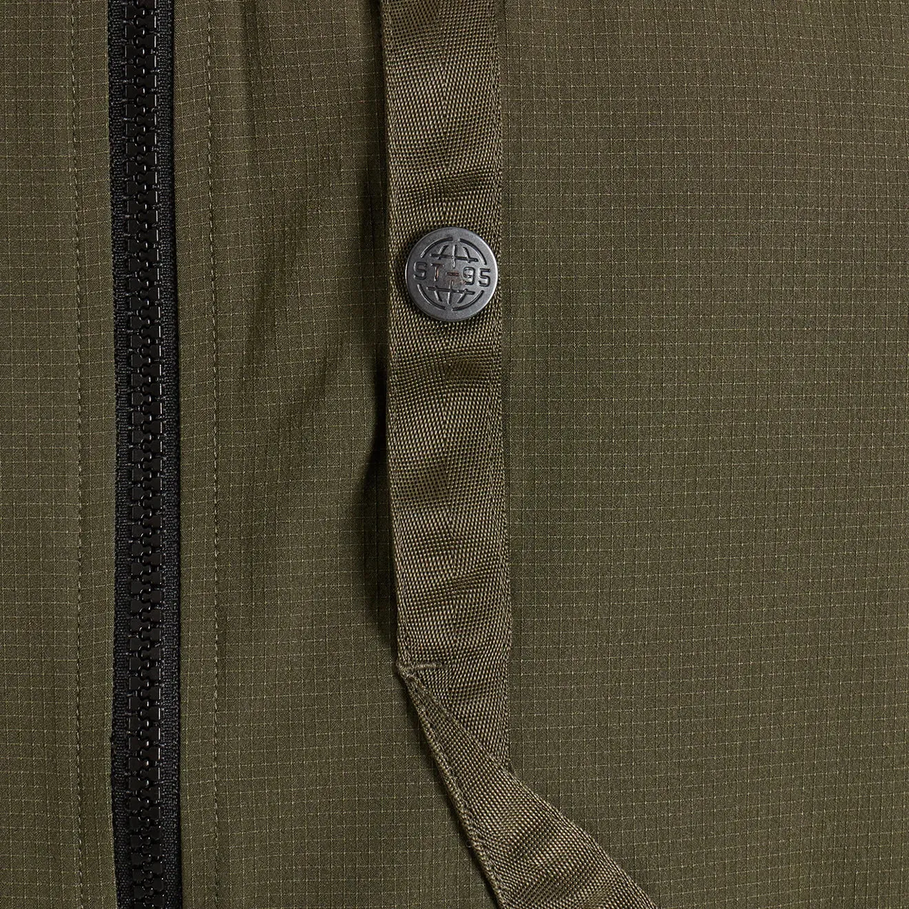 ST95 4 Way Stretch Zip Through Jacket Olive