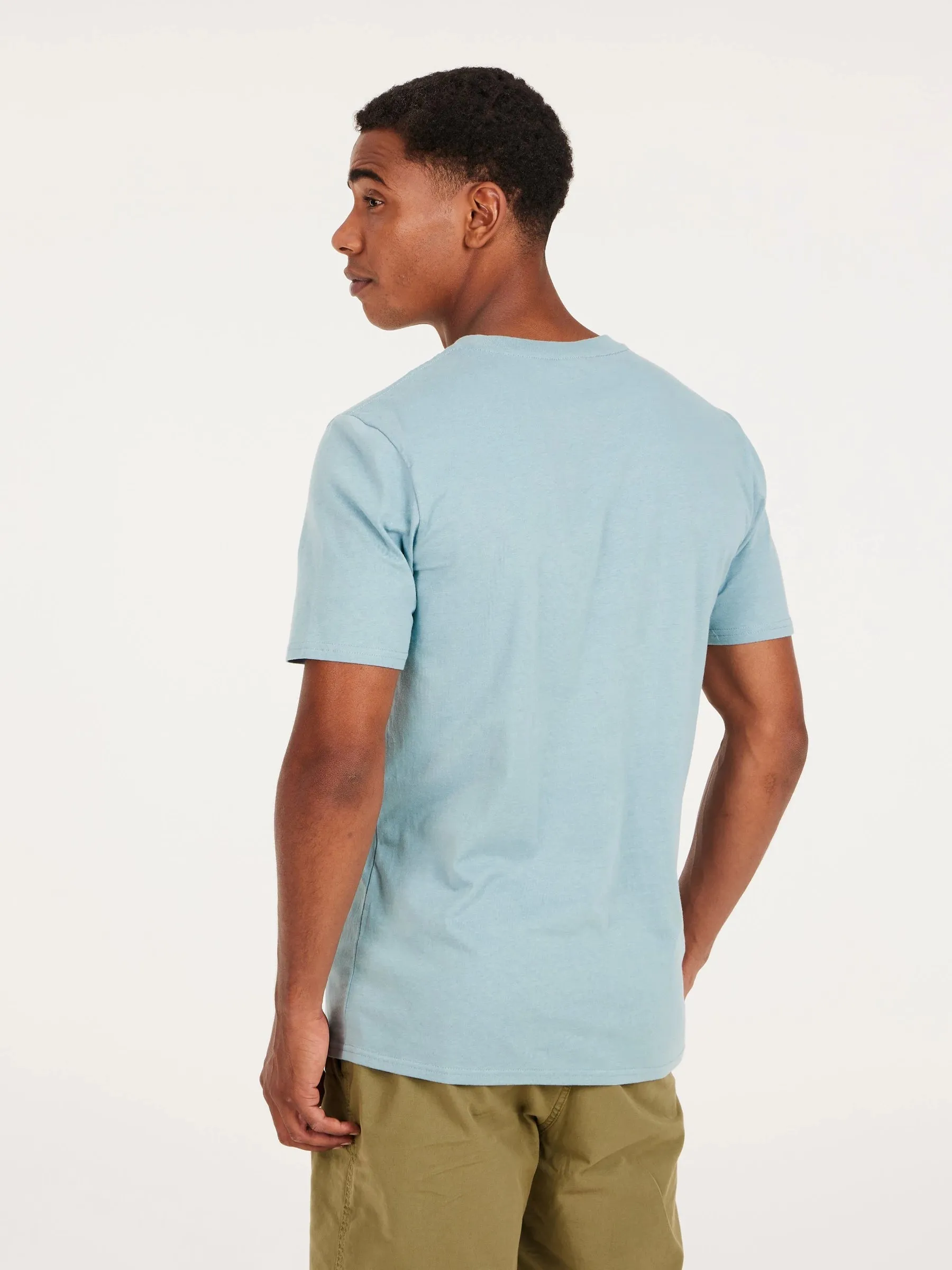 Stan T-Shirt - Tourmaline Blue