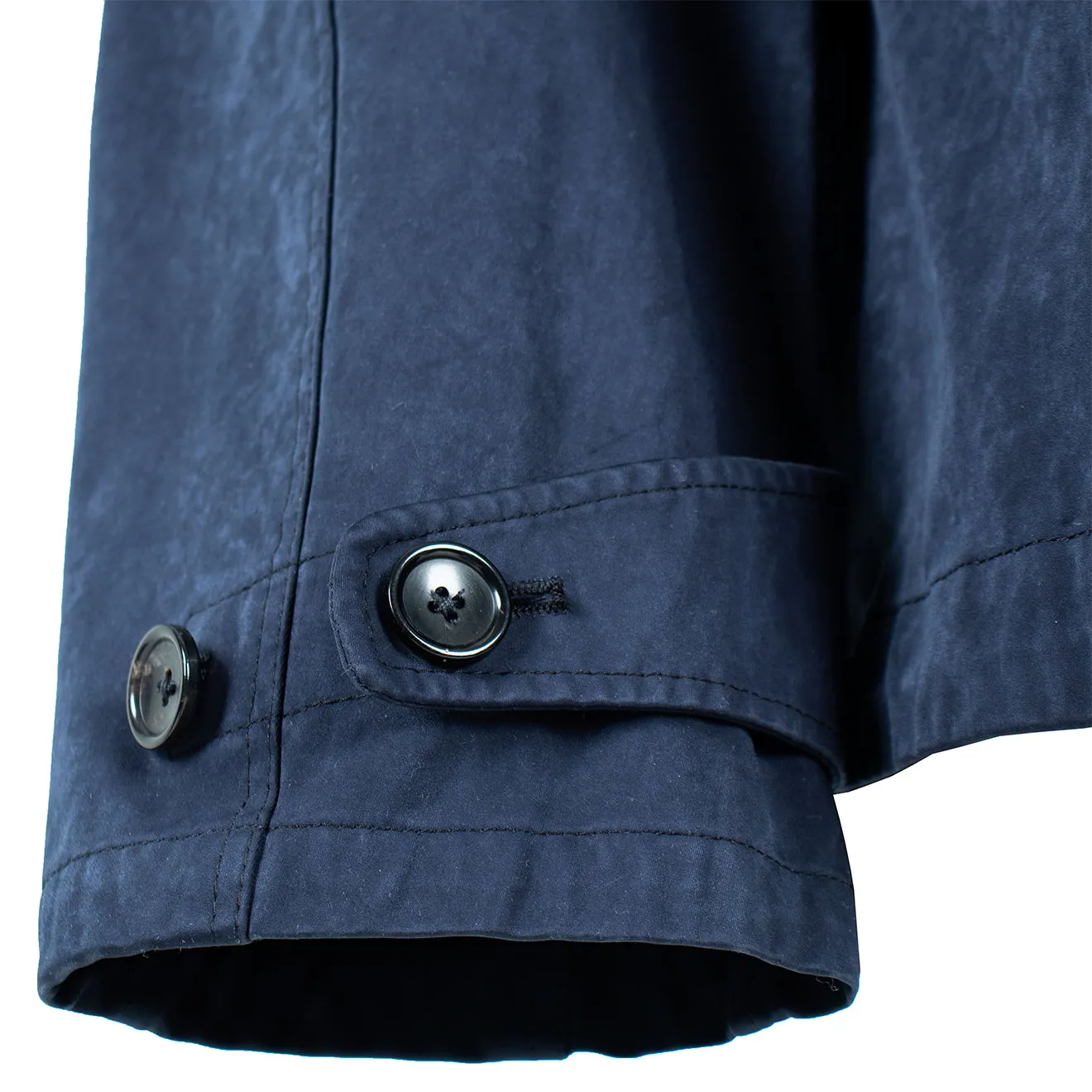 Ten C Hooded 2 Pocket Tempest Jacket Navy