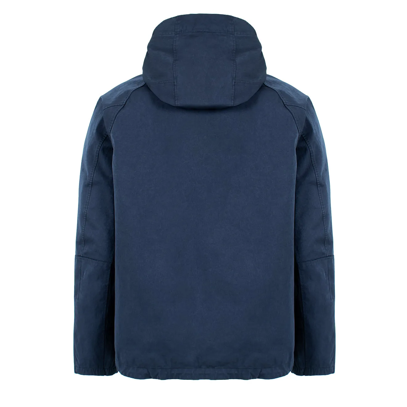 Ten C Hooded 2 Pocket Tempest Jacket Navy