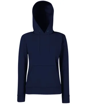 Womens Classic 80/20 hooded sweatshirt | Deep Navy