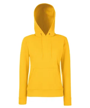 Womens Classic 80/20 hooded sweatshirt | Sunflower